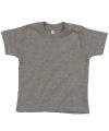 BZ002 Baby T-Shirt Organic Heather Grey colour image