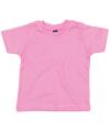 BZ002 Baby T-shirt Bubble Gum Pink colour image