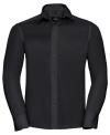 958M Men's Long Sleeve Tailored Ultimate Non Iron Shirt Black colour image