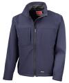 R121M Result Classic Soft Shell Jacket Navy Blue colour image