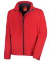 R121M Result Classic Soft Shell Jacket Red colour image