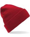 B425 Beechfield Heritage Beanie Hat Classic Red colour image