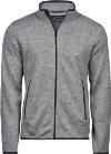 TJ9615 Tee Jays Mens Aspen Jacket Grey melange colour image