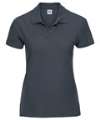 577F Ladies Ultimate Cotton Polo Shirt French Navy colour image