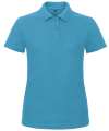 BA306F Womens' B&C Id.001 Polo Atoll colour image
