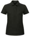BA306F Womens' B&C Id.001 Polo Black colour image