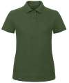 BA306F Womens' B&C Id.001 Polo Bottle Green colour image
