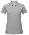 BA306F Womens' B&C Id.001 Polo Heather colour image