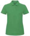 BA306F Womens' B&C Id.001 Polo Kelly colour image