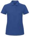 BA306F Womens' B&C Id.001 Polo Royal colour image