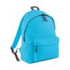 BG125B Kids Fashion Backpack Surf Blue / Graphite colour image