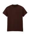 GD05 5000 Heavy Cotton Adult T-Shirt Dark Chocolate colour image
