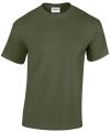 GD05 5000 Heavy Cotton Adult T-Shirt Military Green colour image