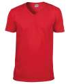 GD10 64V00 V-Neck T-Shirt Cherry Red colour image