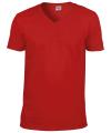 GD10 64V00 V-Neck T-Shirt Red colour image