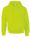 GD54 12500 Dryblend Hooded Sweatshirt Safety Green colour image