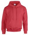 GD57 18500 Heavyweight Hooded Sweatshirt Antique Cherry Red colour image