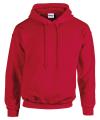 GD57 18500 Heavyweight Hooded Sweatshirt Cherry Red colour image