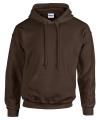 GD57 18500 Heavyweight Hooded Sweatshirt Dark Chocolate colour image