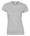 GD72 64000L Ladies Tight Fit T-Shirt Sports Grey colour image