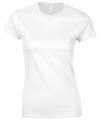 GD72 64000L Ladies Tight Fit T-Shirt White colour image