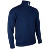 GM12 1/4 ZIP LAMBSWOOL SWEATER Navy colour image