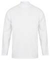 H020 Roll Neck Long Sleeve Top White colour image
