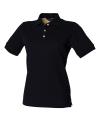 H121 Ladies Cotton Polo Shirt Navy colour image