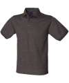 H400 65/35 Poly Cotton Polo Shirt Charcoal colour image