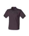 H400 65/35 Poly Cotton Polo Shirt Dark Grey colour image