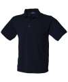 H400 65/35 Poly Cotton Polo Shirt Navy colour image