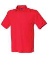 H400 65/35 Poly Cotton Polo Shirt Red colour image