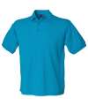 H400 65/35 Poly Cotton Polo Shirt Turquoise colour image