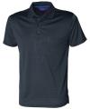 H473 Cooltouch Textured Stripe Polo BRIGHT NAVY colour image