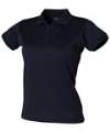 H476 Womens Coolplus Polo Shirt Navy colour image