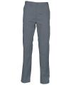 H640 Mens 65/35 Flat Front Chino Steel Grey colour image