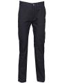 H640 MENS 65/35 FLAT FRONT CHINO Navy colour image