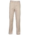 H640 Mens 65/35 Flat Front Chino Stone colour image
