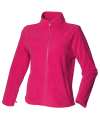 H851 Ladies Micro Fleece Jacket Fuchsia colour image