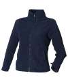H851 Ladies Micro Fleece Jacket Navy colour image