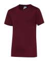 JC001B Kids Sports T-Shirt Burgundy colour image