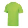 JC001B Kids Sports T-Shirt Electric Green colour image