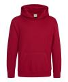 JH001B Kid's Hoodie Red Hot Chilli colour image