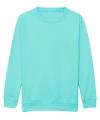 JH030B Kids Colours Sweatshirt Peppermint colour image