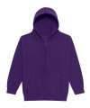 JH050B Kids Zoodie Purple colour image