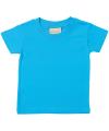 LW020 Baby/Toddler T-Shirt Turquoise colour image