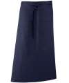 PR158 Colours Bar Apron Navy colour image