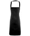 PR165 Essential Bib Apron Black colour image