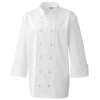 PR652 Chefs Jacket (Studs) White colour image