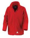 R114B Junior Micron Fleece Red colour image